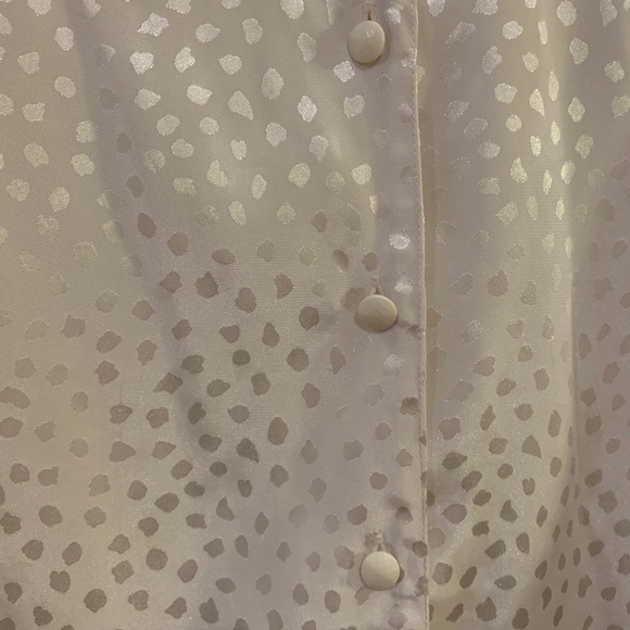 Vintage satin-like cheetah print blouse - Picture 7 of 9